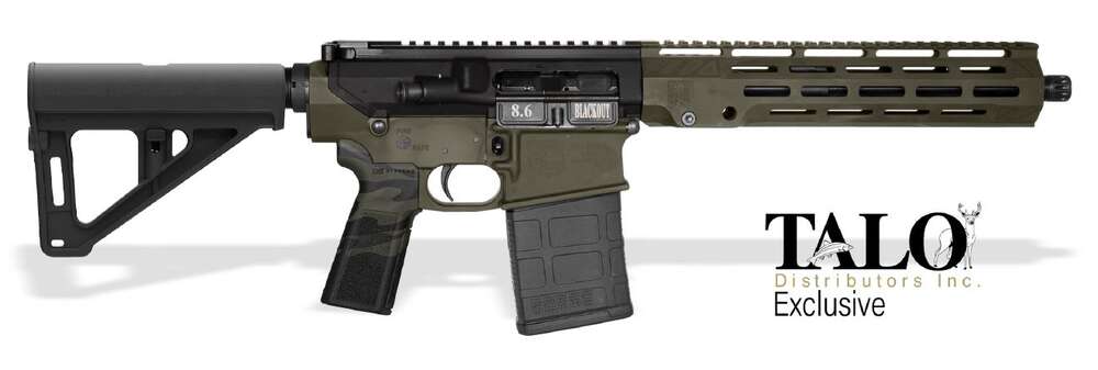 Handguns Diamondback Firearms DB10 8.6Blackout DB10 8.6BLK DUO 12" BRACE • 